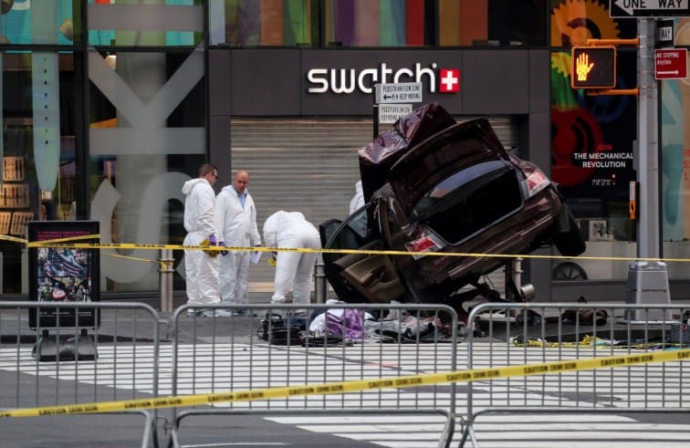New York: Le chauffard de Times Square inculpé pour homicide volontaire