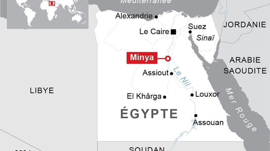 Egypte: Attaque d’un bus transportant des chrétiens, 20 personnes tuées