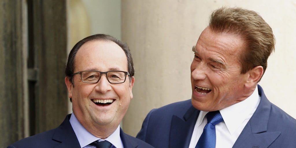 Légion d’honneur: Arnold Schwarzenegger récompensé par François Hollande (photo)