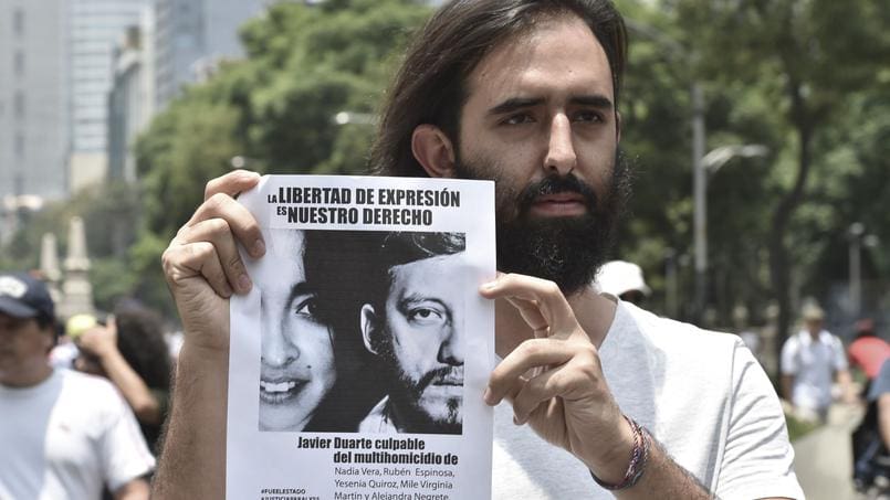 Mexique : Des journalistes rassemblés pour  réclamer justice