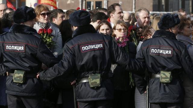 Russie: Trois suspects de l’attentat de saint pétersbourg mis en examen