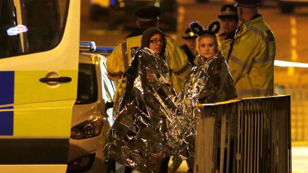 Royaume Uni: 22 morts et plus de 60 blessés dans un attentat suicide à Manchester
