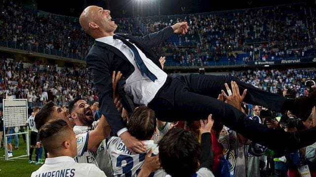 Real Madrid: À l’issue de la victoire à Malaga, Cristiano Ronaldo rend un hommage à Zidane (photo)
