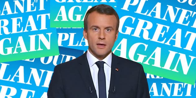 »Make our planet great again », ou quad Emmanuel Macron tacle Donald Trump (vidéo)