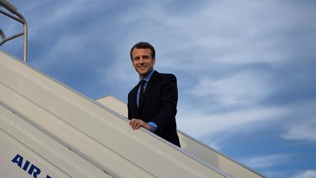 Le président français Emmanuel Macron en visite en Irak pour la première fois