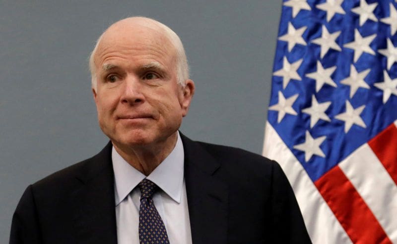 États-Unis: L’ex candidat à la présidentielle John McCain atteint d’un cancer du cerveau