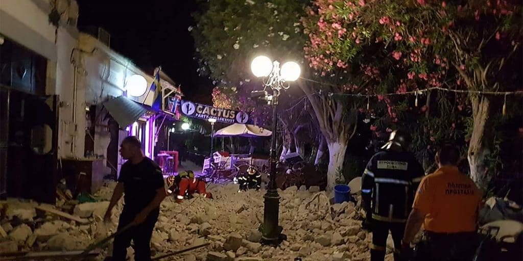 Grèce: Deux morts et plus d’une centaine de blessés suite à un fort séisme