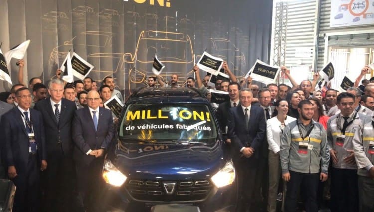 Renault Maroc célèbre la fabrication du millionième véhicule