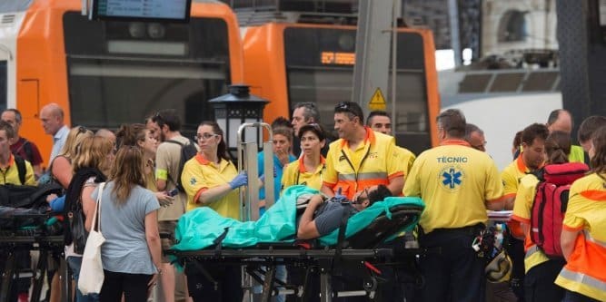 Espagne: Un accident de train cause 48 blessés