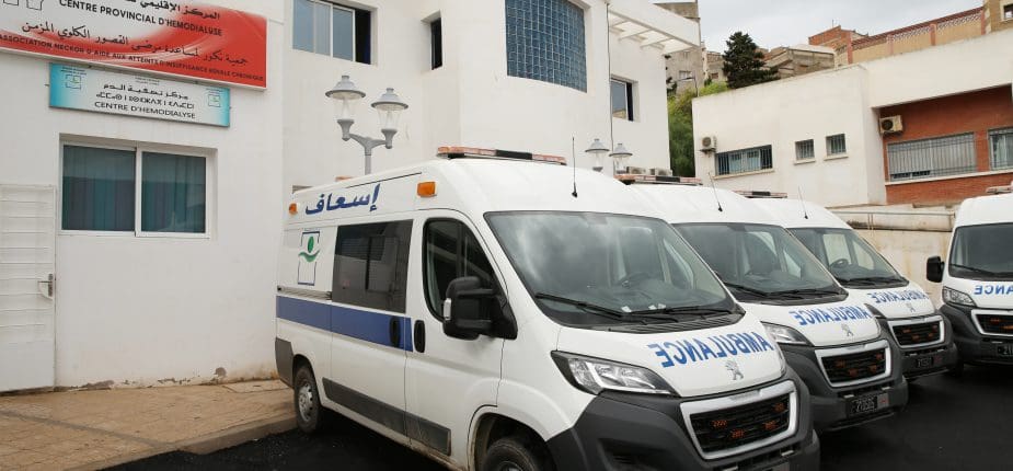 Une ambulance privée a transporté un patient, selon sa propre volonté, vers un guichet( Direction régionale de la Santé Tanger /Tétouan /Al Hoceima)