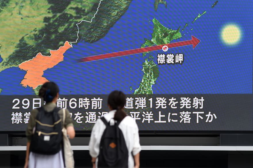 Corée du Nord: Un nouveau missile survole le Japon, l’ONU déclenche une réunion d’urgence