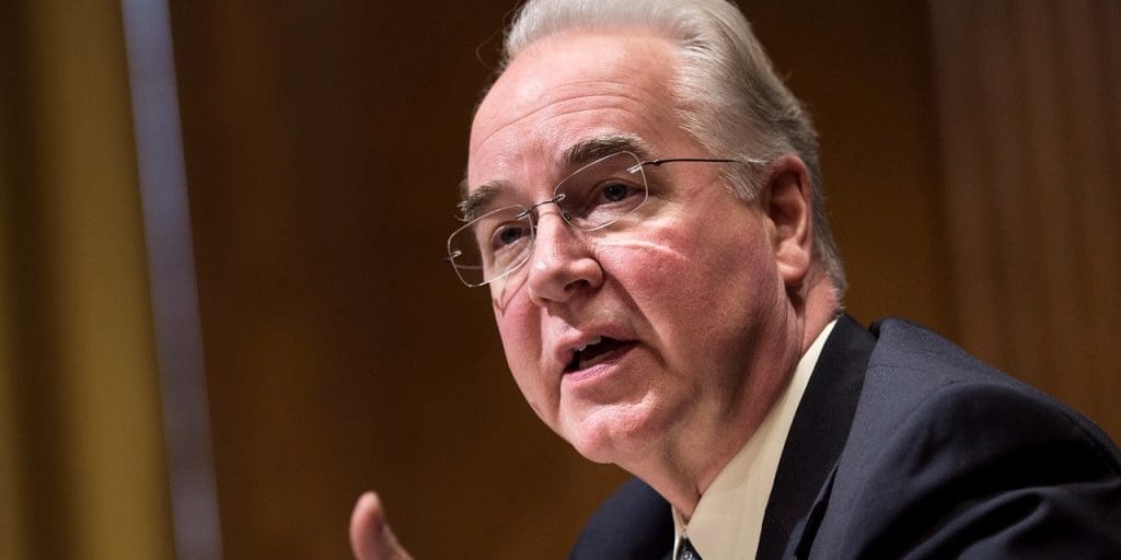États-Unis: Démission du ministre de la santé Tom Price