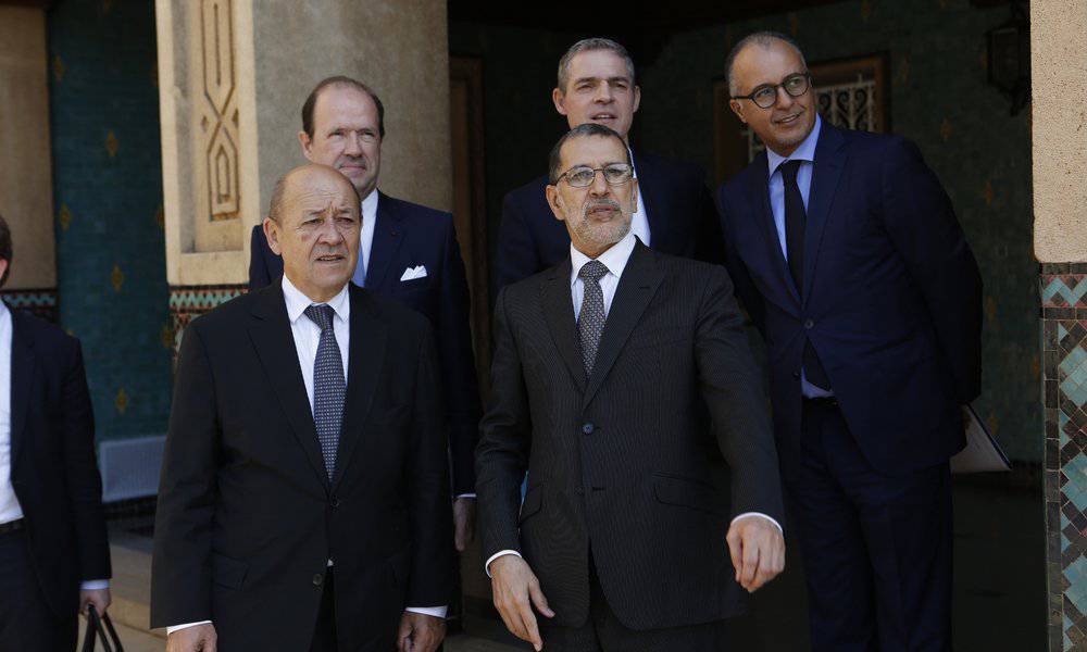 Rabat: Entretien entre El Othmani et Jean Yves Le Drian