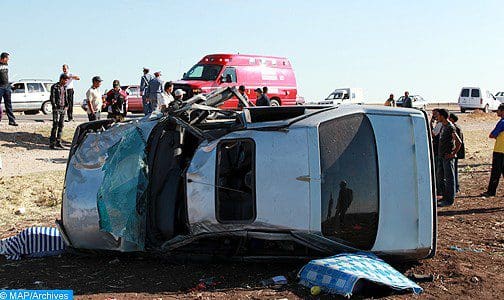 Six morts et 13 blessés dans un accident sur l’autoroute Tanger-Larache