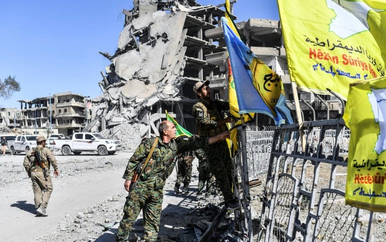 Raqqa libérée: l’Etat de Daech se voit réduit presque à néant