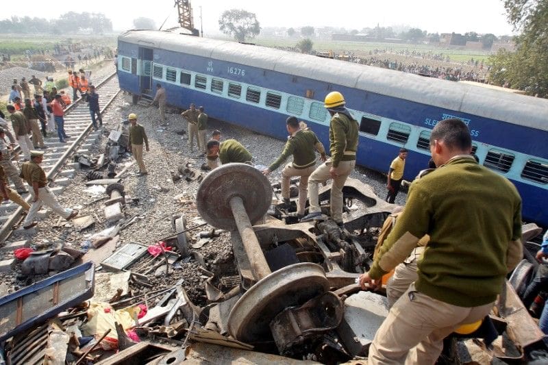 Inde: 9 morts et 9 blessés dans le déraillement d’un train