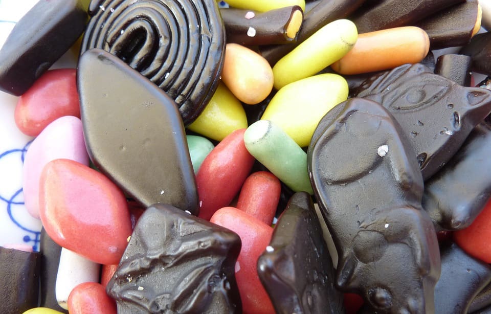 Une consommation excessive de bonbons à la réglisse pourrait provoquer des troubles cardiaques