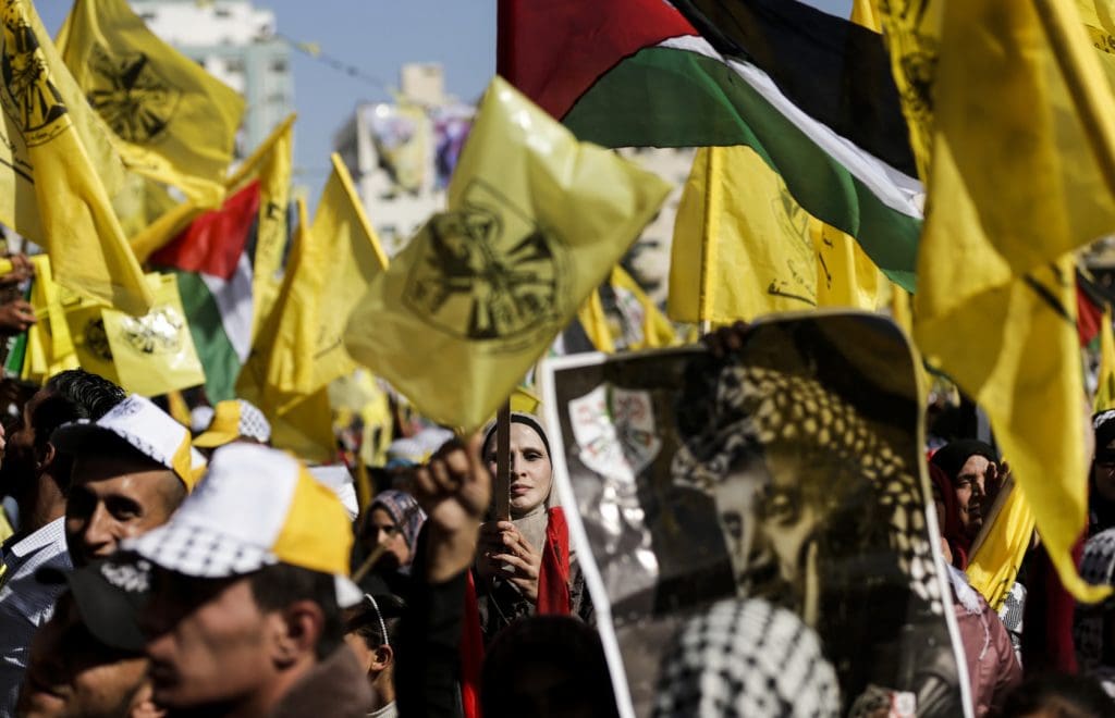 Les Palestiniens de Gaza commémorent la mort d’Arafaat