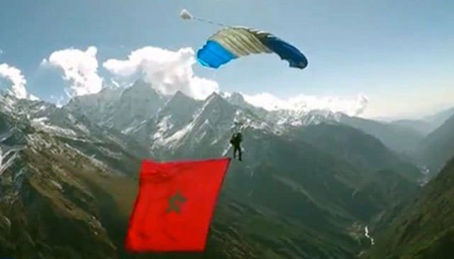 Marche Verte: le drapeau marocain hissé sur l’Himalaya