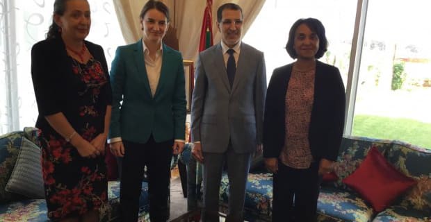 Rabat: El Othmani s’entretient avec la présidente du gouvernement serbe