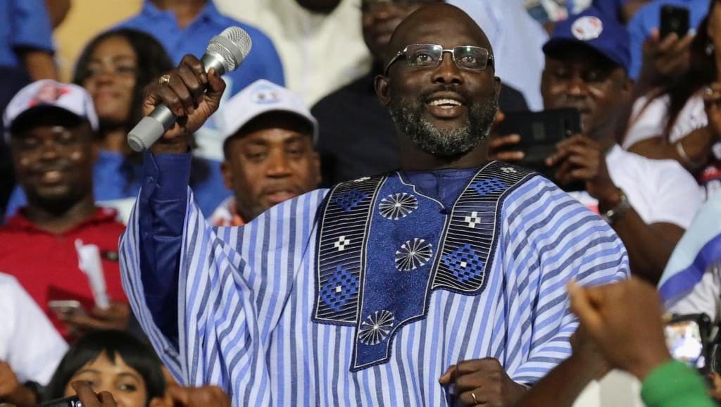 Libéria: L’ex footballeur George Weah vainqueur du second tour de la présidentielle
