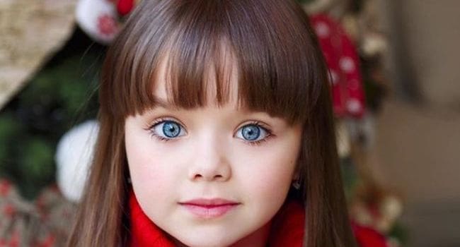 Anastasia Knyazeva, la «plus belle petite fille du monde»