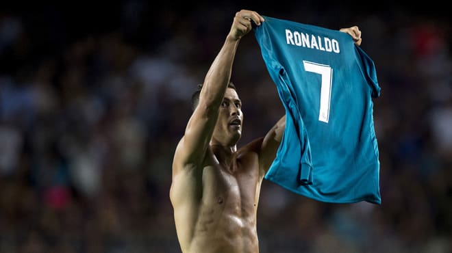 Cristiano Ronaldo, meilleur sportif européen de 2017