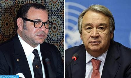 Al-Qods: Le Roi Mohammed VI adresse un message au secrétaire général de l’ONU