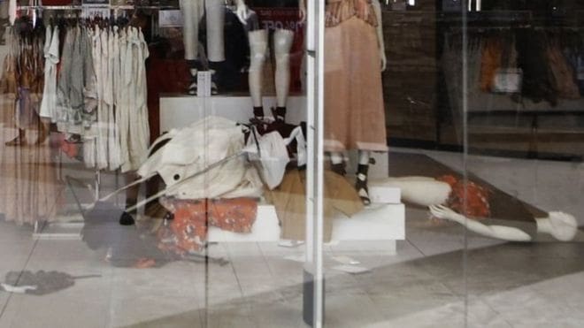 Les magasins H&M fermés en Afrique du Sud