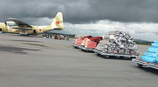 Arrivée à Antananarivo de l’aide humanitaire d’urgence octroyée à Madagascar