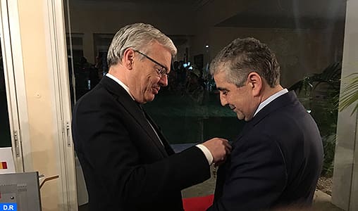 Rabat : Driss El Yazami reçoit la Décoration civile d’Officier de l’Ordre de Léopold