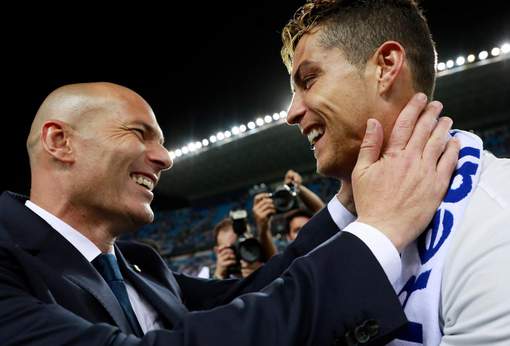 Zinedine Zidane: « Je ne vois pas de Real Madrid sans Cristiano »