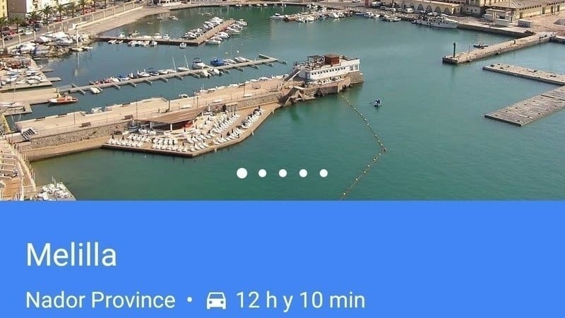 Confrontations entre l’Espagne et Google: Google Maps reconnaît Melilla comme ville marocaine