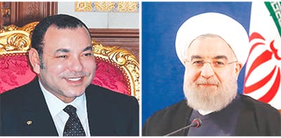 Fête nationale de l’Iran: Mohamed VI félicite Hassan Rohani