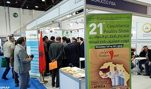 Le Maroc invité d’honneur du Salon d’Abou Dhabi d’élevage de volailles au Moyen-Orient et en Afrique