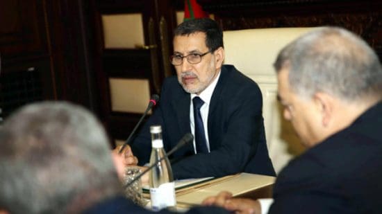 Conseil de gouvernement jeudi, présidé par El Othmani