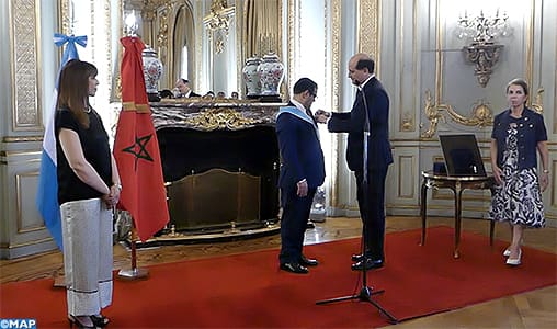 L’ambassadeur du Maroc en Argentine décoré de l’Ordre du Libertador San Martín