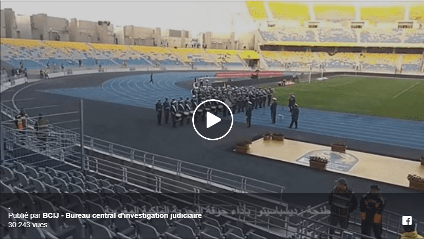 L’orchestre de la Marine Royale joue Despacito au stade Ibn Battouta de Tanger