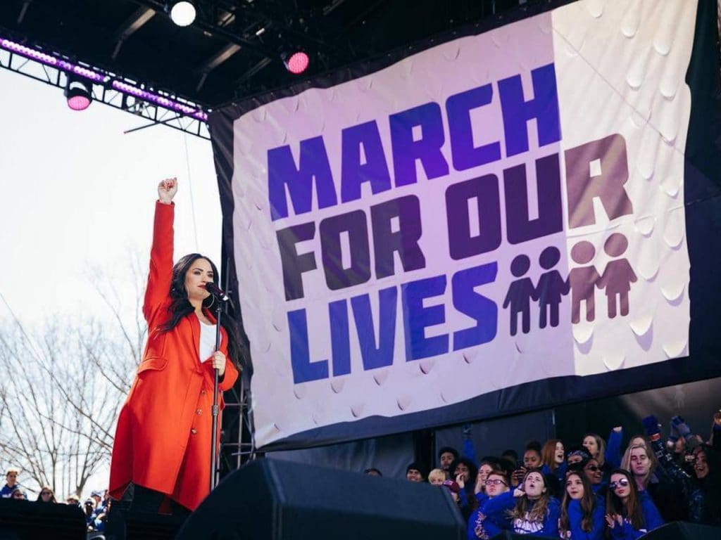 « March for our lives » : ces célébrités qui ont marché contre les armes à feu