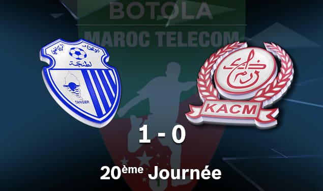 Botola D1: l’Ittihad de Tanger s’impose face au Kawkab de Marrakech