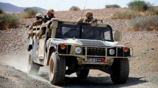 Des individus du polisario dressent des tentes à Mehbes pour provoquer le royaume