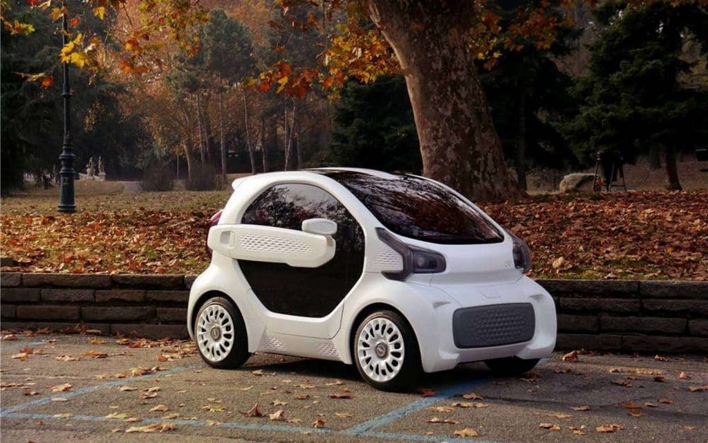Vidéo :  la première voiture imprimée en 3D débarque en 2019