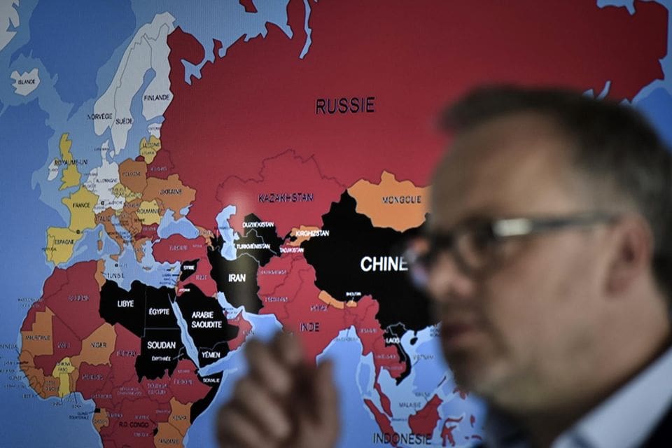RSF : la haine du journalisme, menace les démocraties