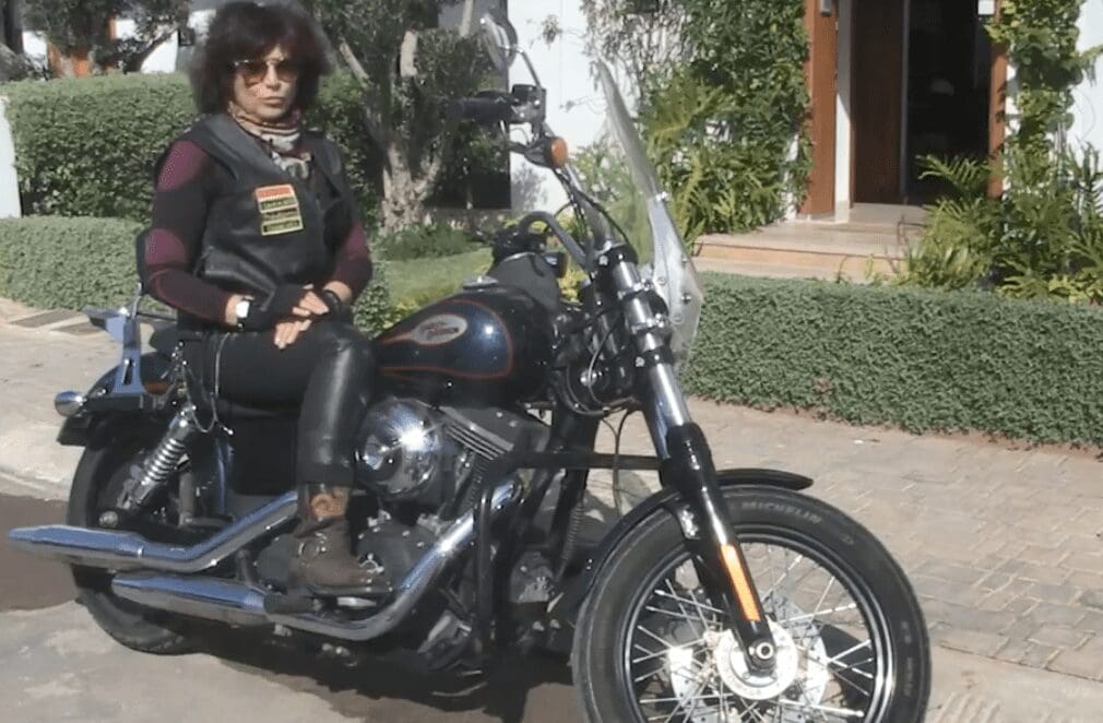 Femmes courageuses:  Nadia Mkinsi, présidente du club royal des motos section Casablanca