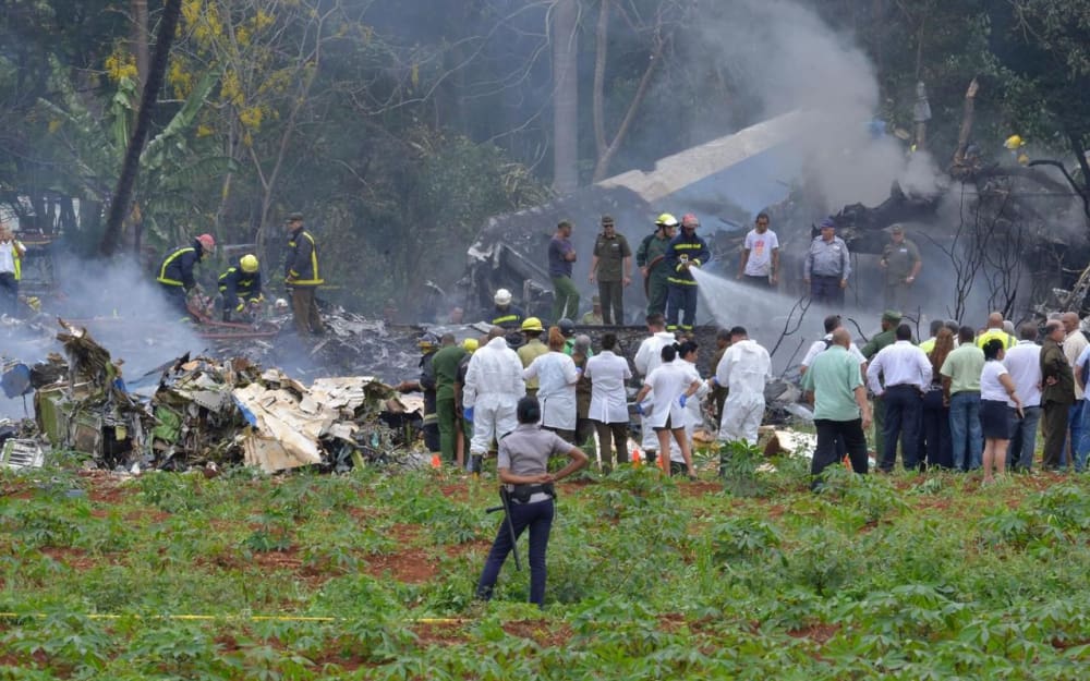 La Havane : le bilan du crash d’avion passe à 112 morts