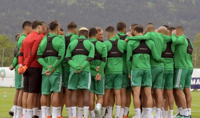 Mondial 2018 : les lions de l’atlas en préparation à Crans montana avant le match contre l’Ukraine