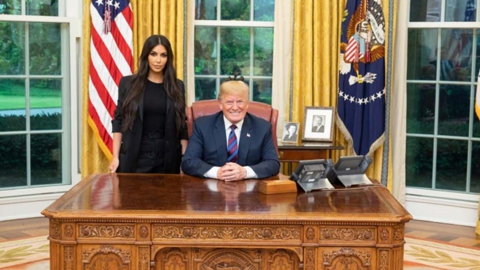 Kim Kardashian reçue par Trump pour parler réforme carcérale