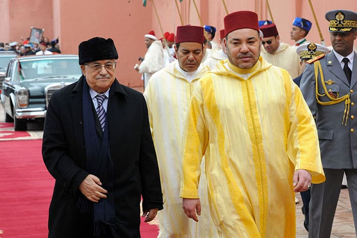 Entretien téléphonique entre le Roi Mohammed VI et Mahmoud Abbas
