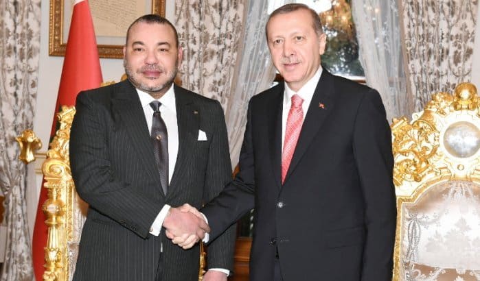 Message de félicitations du Roi Mohammed VI à Erdogan suite à sa réélection