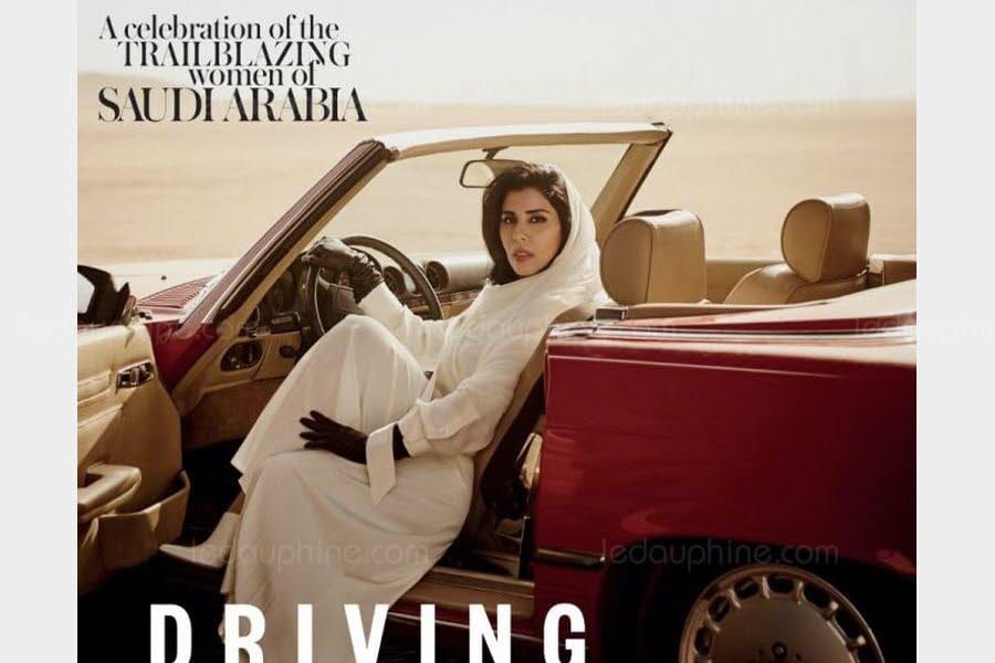 La couverture de Vogue montrant une princesse saoudienne au volant crée la polémique